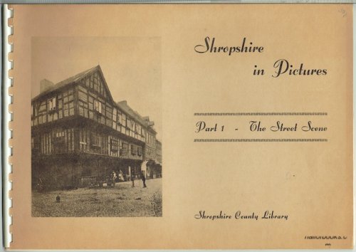 Shropshire In Pictures Part 1: The Street Scene
