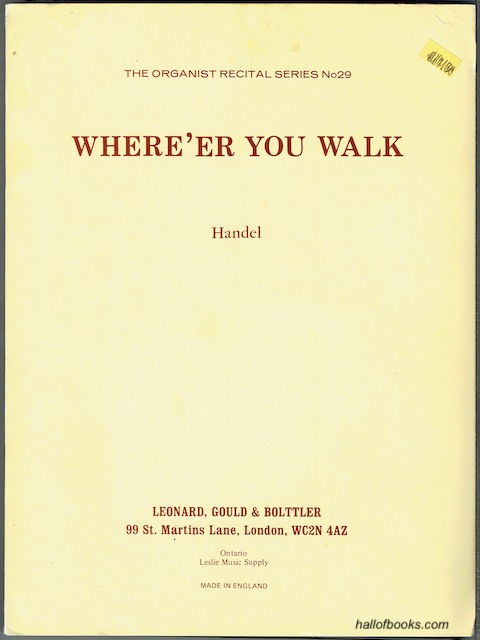 Where'er You Walk: Organ
