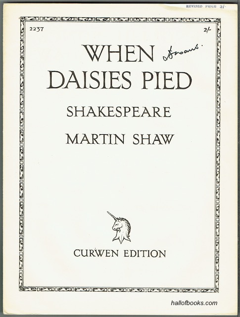 When Daisies Pied