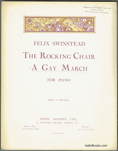 The Rocking Chair: A Gay March For Piano