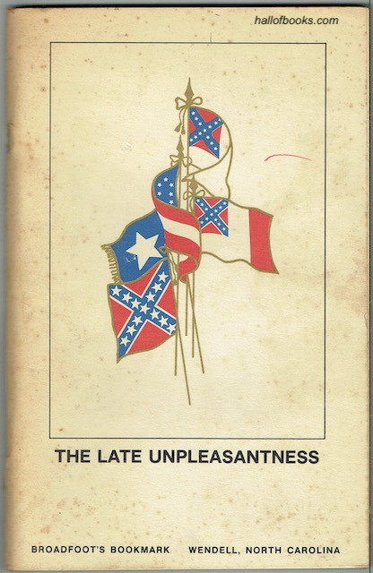 The Late Unpleasantness, Catalog 105