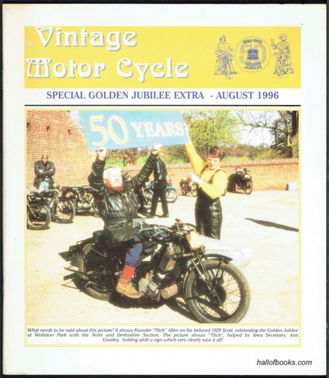 Vintage Motor Cycle: The First Of Two Special Golden Jubilee Extras, August 1996