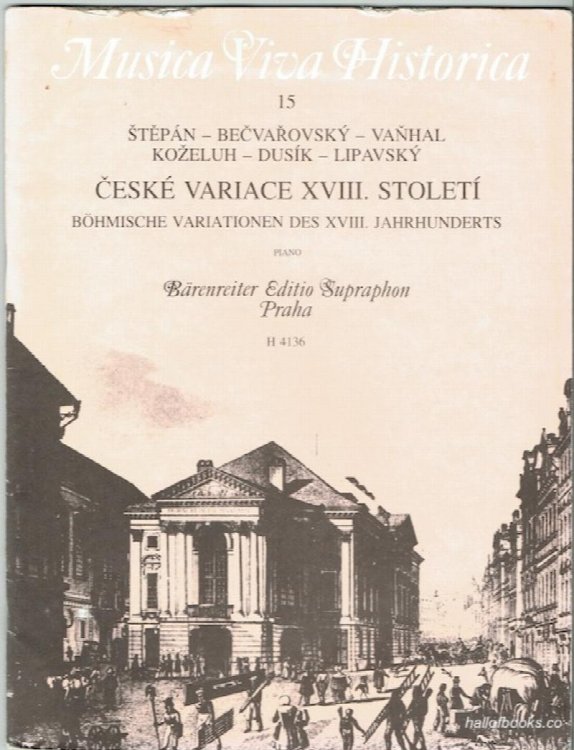 Musica Viva Historica 15: Ceske Variace XVIII Stoleti: Bohmische Variationen Des XVIII Jahrhunderts