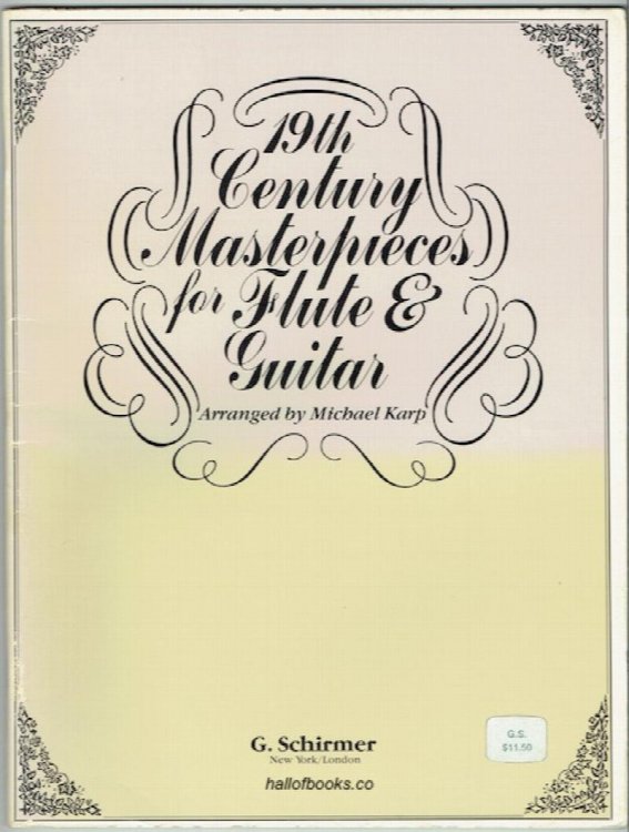 19th Century Masterpieces For Flute and Guitar