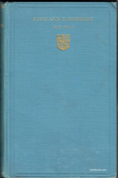 Eton And Elsewhere