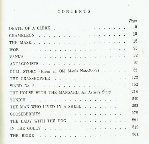 Short Novels and Stories