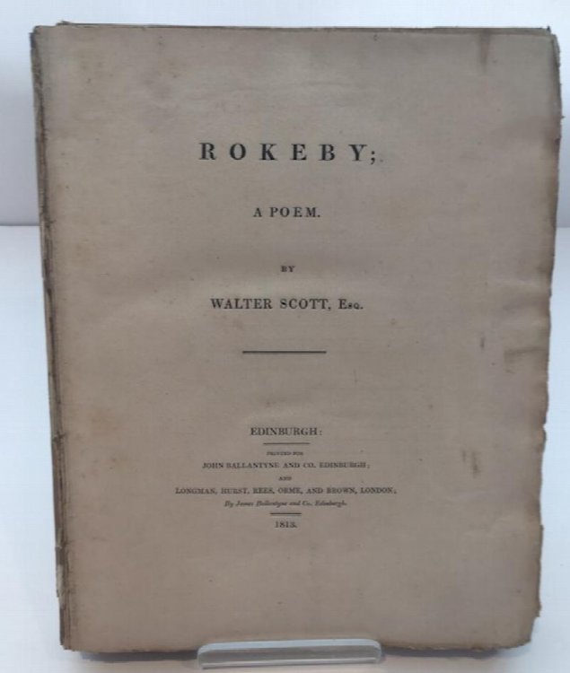 Rokeby; A Poem.
