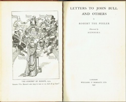Letters To John Bull And Others