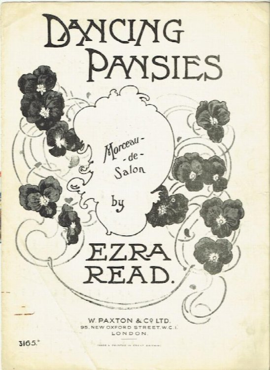 Dancing Pansies: Morceau-de-Salon for Piano Solo