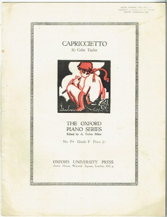 Capriccietto: Piano Solo