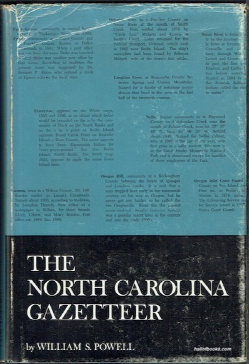 The North Carolina Gazetteer