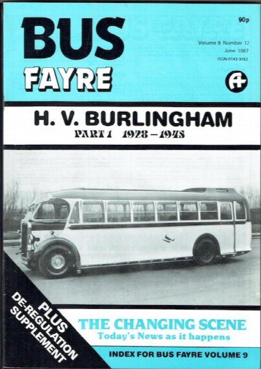 Bus Fayre Volume 9, Number 12: June 1987