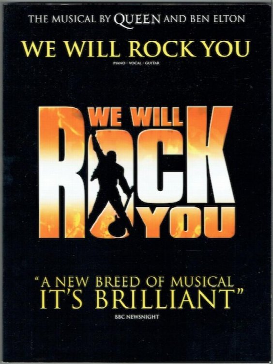 We Will Rock You: Piano, Vocal, Guitar
