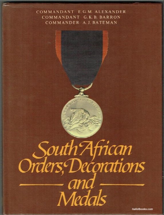 South African Orders, Decoration and Medals