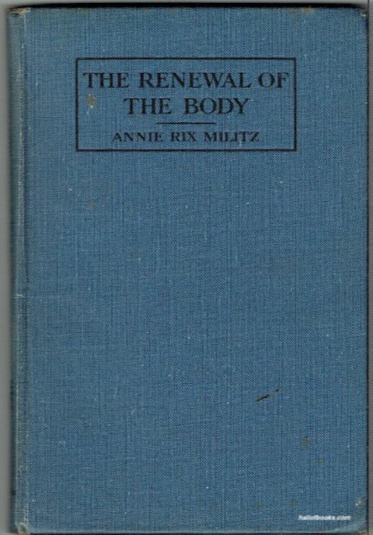 The Renewal Of The Body