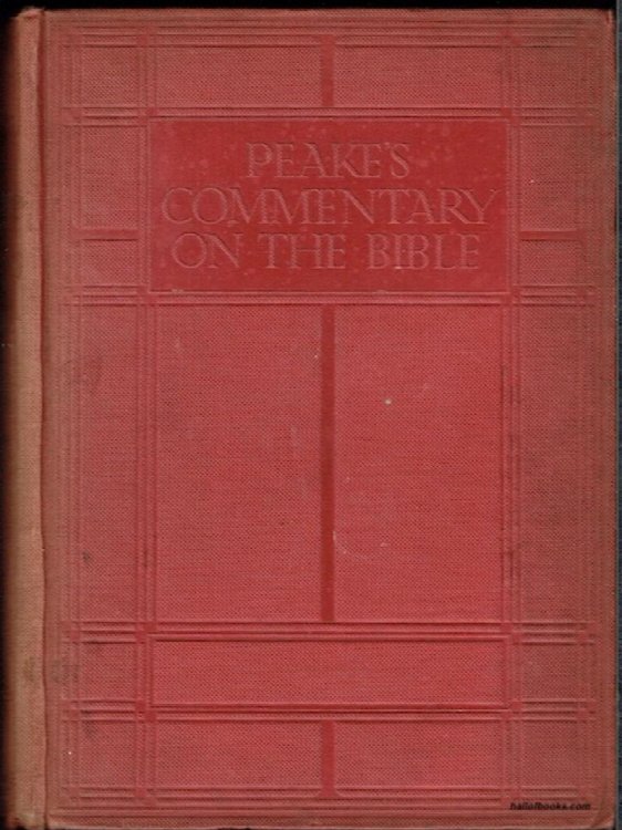 A Commentary On The Bible