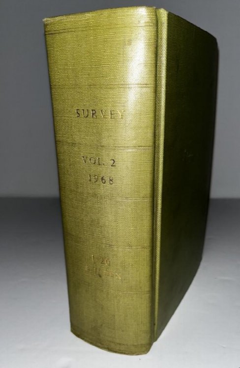 Survey Of British And Commonwealth Affairs Volume 2, Nos. 1 to 26 plus Index, 1968