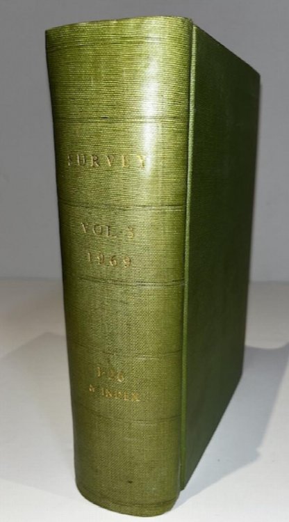 Survey Of British And Commonwealth Affairs Volume 3, Nos. 1 to 26 plus Index, 1969