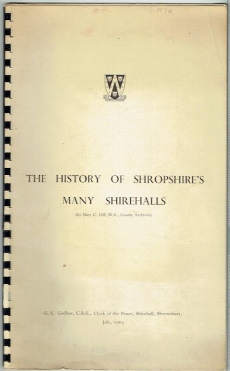 Image for The History Of Shropshire's Many Shirehalls The History Of Shropshire's Many Shirehalls