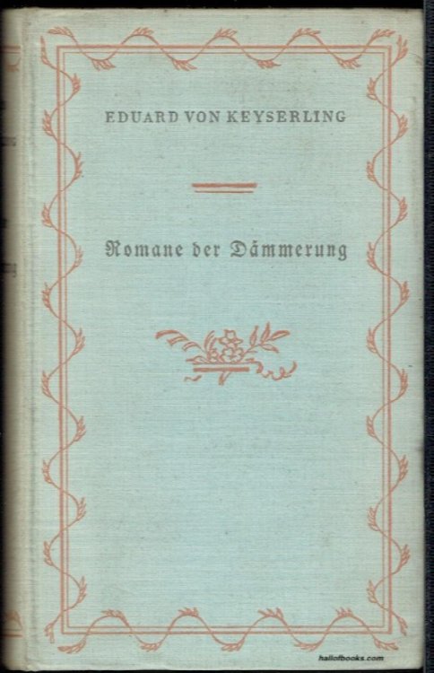Romane Der Dammerung