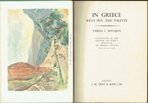 In Greece With Pen And Palette