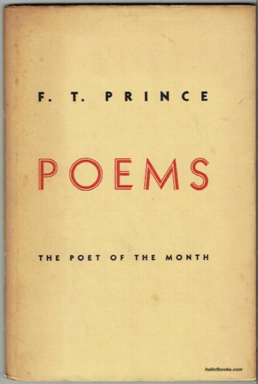 F. T. Prince Poems: The Poet Of The Month