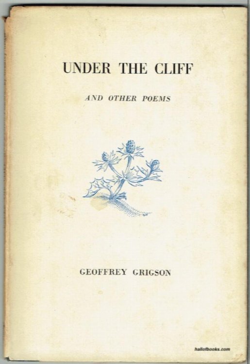 Under The Cliff And Other Poems