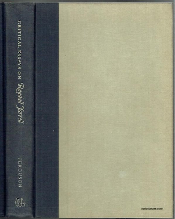 Critical Essays On Randall Jarrell (Signed by John Updike, Philip Booth and Karl Shapiro)