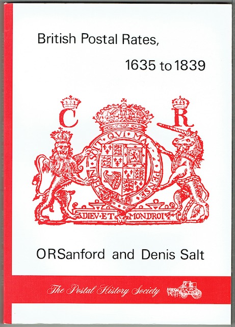 British Postal Rates 1635-1839