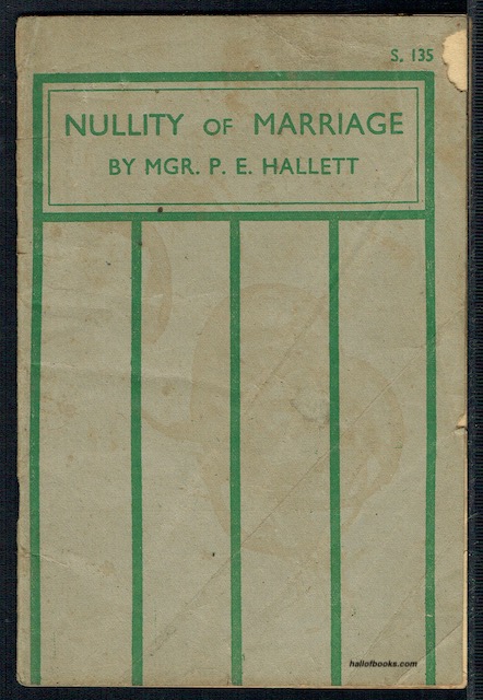 Nullity of Marriage