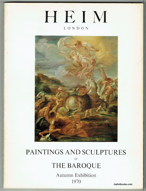 Paintings And Sculptures Of The Baroque: Autumn Exhibition November 10 - December 23 1970