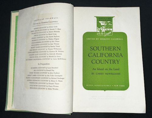 Southern California Country: An Island On The Land