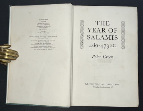 The Year Of Salamis 480-479 BC