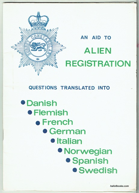 An Aid To Alien Registration