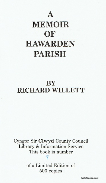 A Memoir Of Hawarden Parish