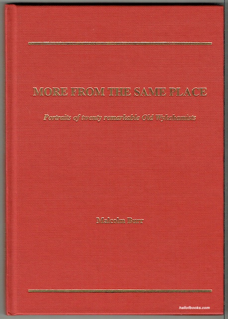 More From The Same Place: Portraits Of Twenty Remarkable Old Wykehamists