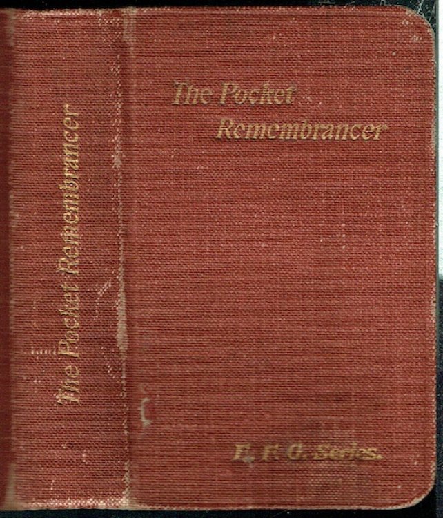 The Pocket Remembrancer Of History And Biography
