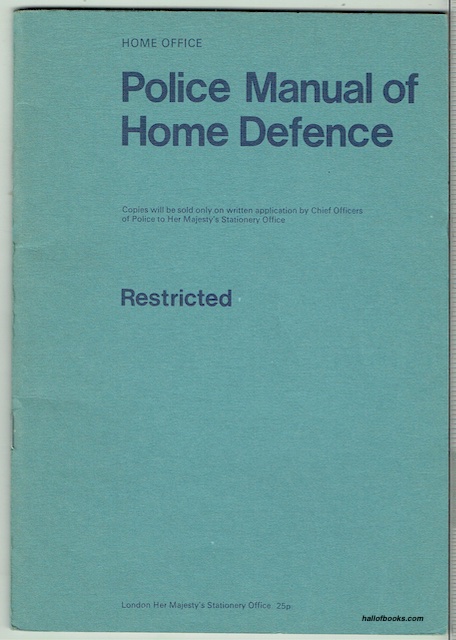 Police Manual Of Home Defence