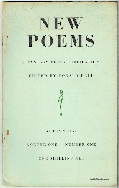 New Poems, A Fantasy Press Publication: Volume One, Number One, Autumn 1952
