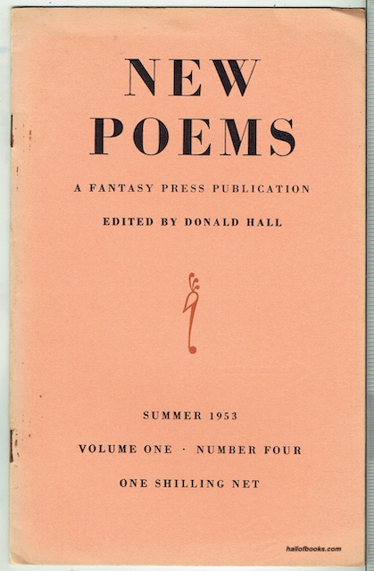New Poems, A Fantasy Press Publication: Volume One, Number Four, Summer 1952
