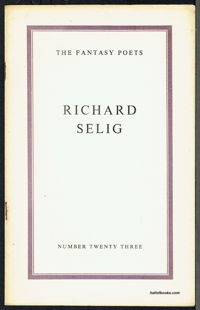 The Fantasy Poets Number Twenty Three