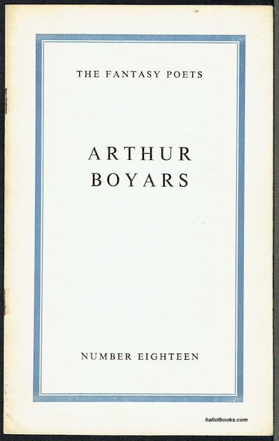 The Fantasy Poets Number Eighteen