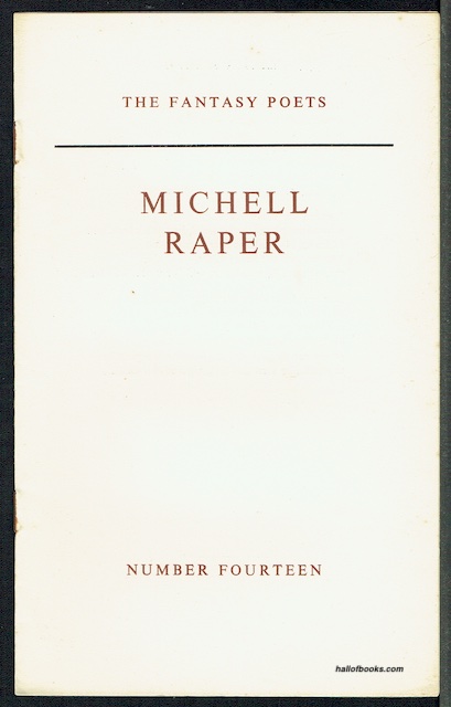 The Fantasy Poets Number Fourteen