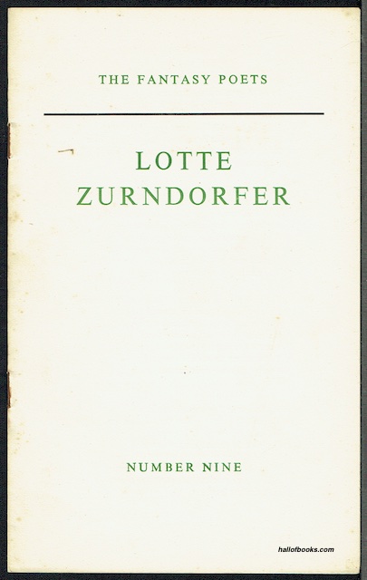 The Fantasy Poets Number Nine
