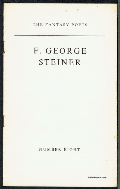 The Fantasy Poets Number Eight