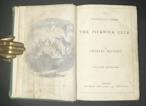 The Posthumous Papers Of The Pickwick Club With Eight Illustrations