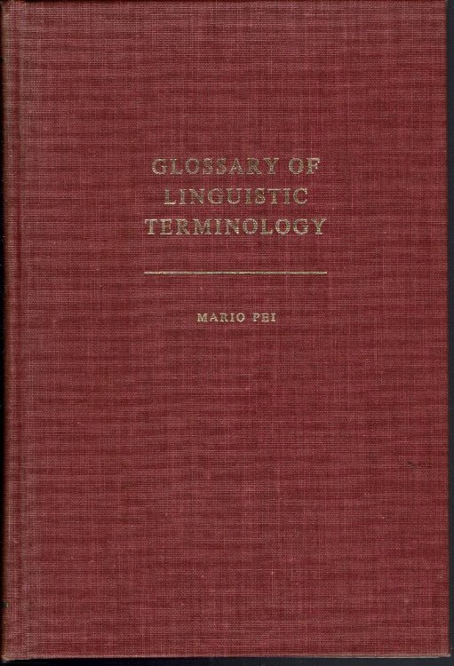Glossary of Linguistic Terminology
