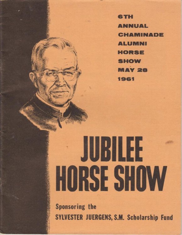 6th Annual Chaminade Alumni Horse Show, Program