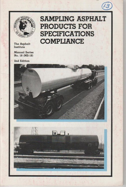 Sampling Asphalt Products For Specifications Compliance