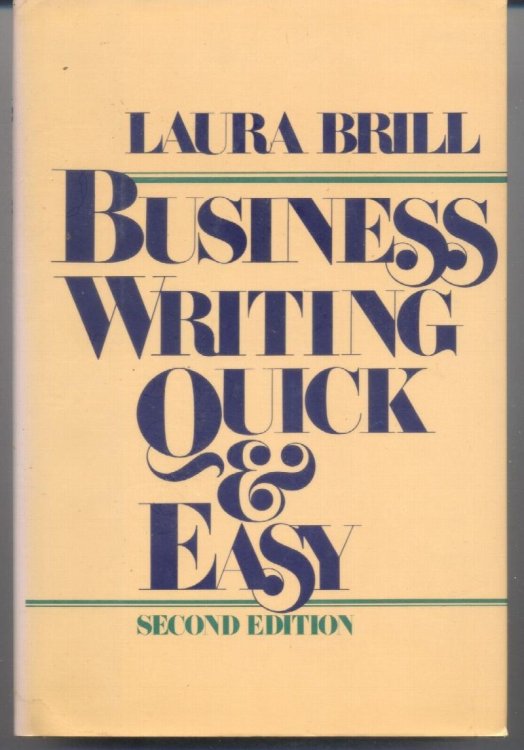 Business Writing Quick and Easy